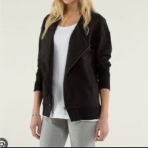 Lululemon Athletica Black Utility Jacket